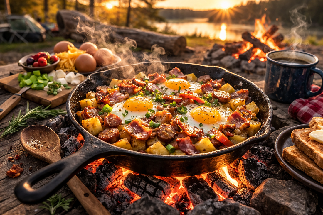 Campfire Breakfast Skillet to Start Your Day Right - Angler's Pro Tackle & Outdoors