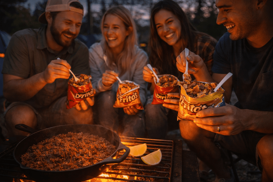 Campfire Walking Tacos: The No-Dish Camping Meal the Whole Group Will Love - Angler's Pro Tackle & Outdoors