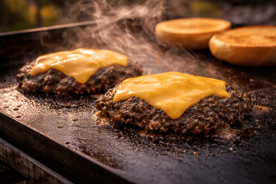 Flat-Top Grill - Smash Burgers: The Backyard Recipe Everyone Is Talking About - Angler's Pro Tackle & Outdoors