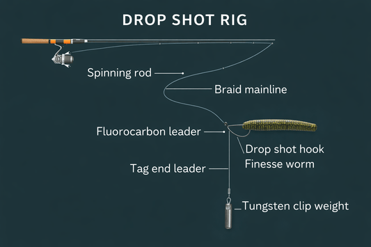 How to Fish the Drop Shot Rig: The Complete Guide for Bass Anglers - Angler's Pro Tackle & Outdoors