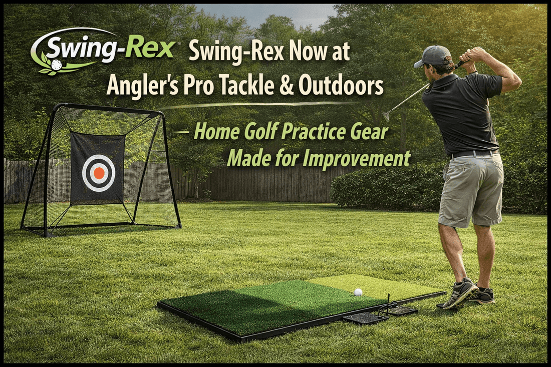 Introducing Swing-Rex at Angler’s Pro Tackle & Outdoors — Home Practice Gear for Golfers and Outdoor Enthusiasts - Angler's Pro Tackle & Outdoors