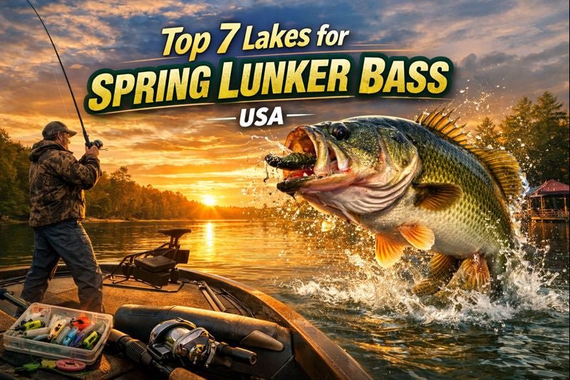 Top 7 Lakes for Spring Lunker Bass (USA) And How To Fish'em - Angler's Pro Tackle & Outdoors