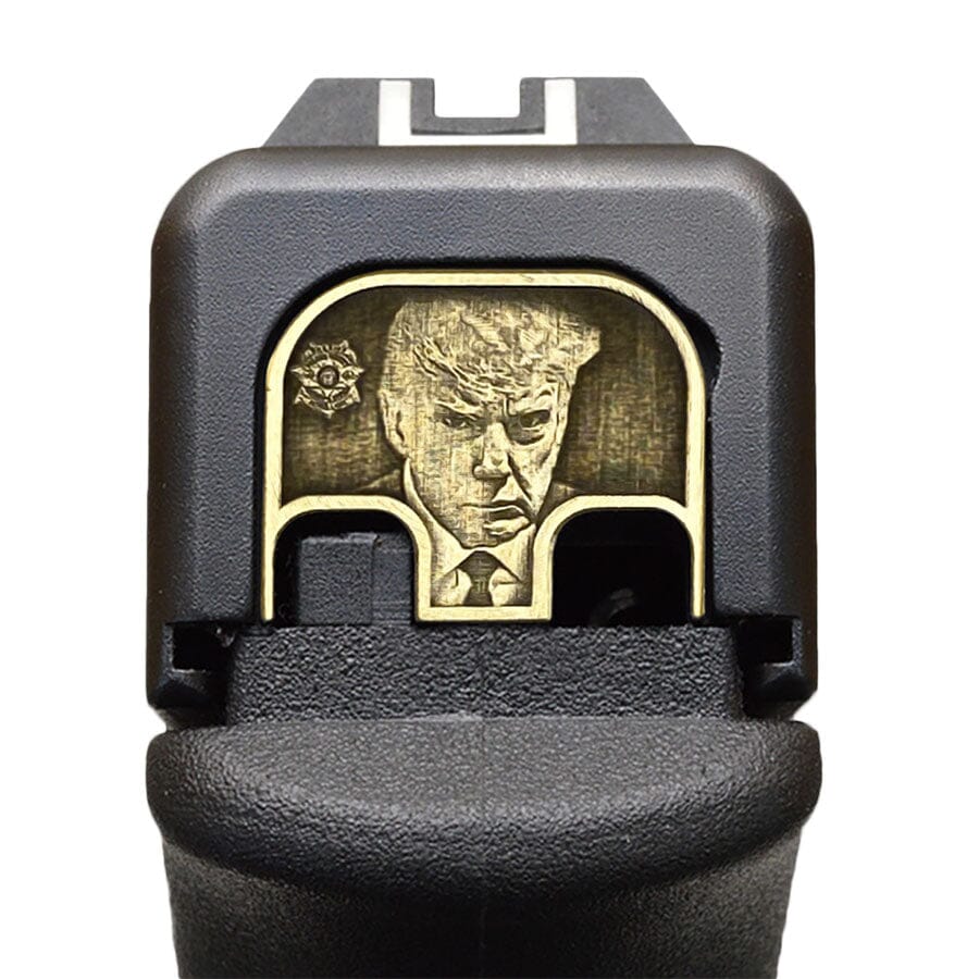 Milspin 3D Trump Mugshot Slide Back Plate