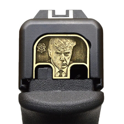 Milspin 3D Trump Mugshot Slide Back Plate