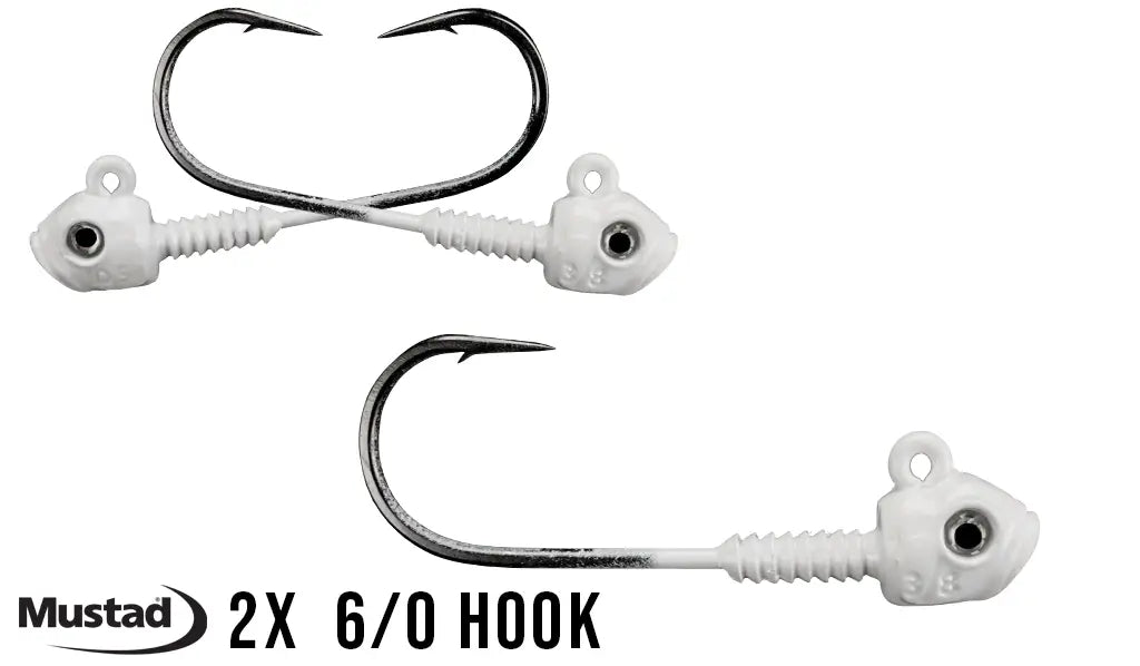 Lunker City Painted Titan HD Jig Heads