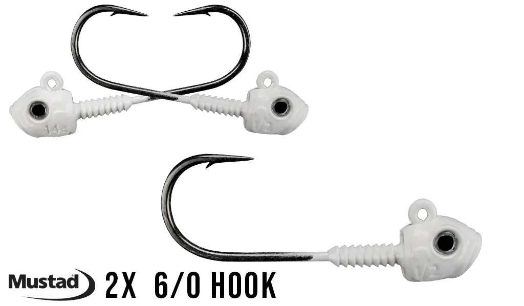 Lunker City Painted Titan HD Jig Heads