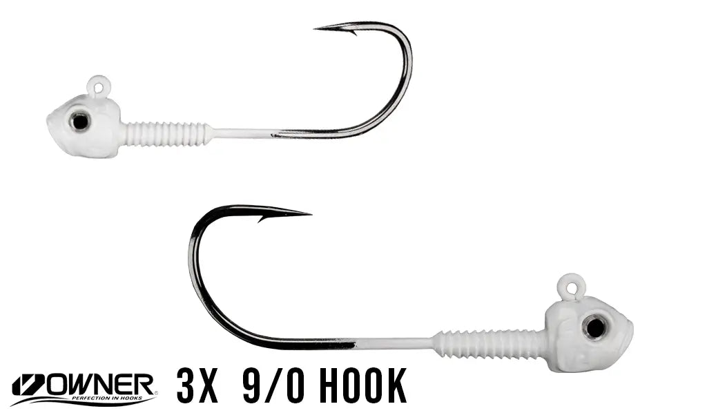 Lunker City Painted Titan HD Jig Heads