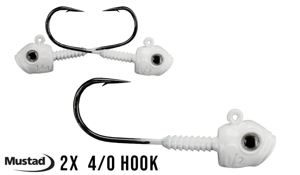 Lunker City Painted Titan HD Jig Heads