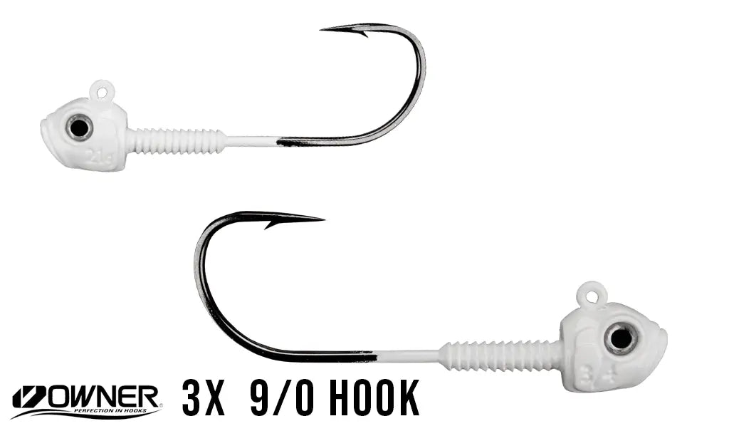 Lunker City Painted Titan HD Jig Heads