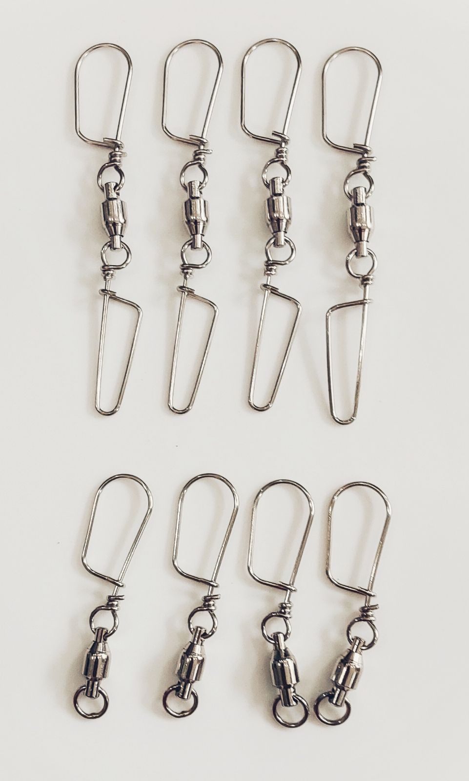 Ice Strong Outdoors - Replacement Flasher Swivels - Wide Gap for Better Rotation