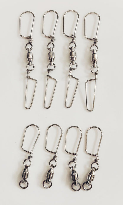 Ice Strong Outdoors - Replacement Flasher Swivels - Wide Gap for Better Rotation