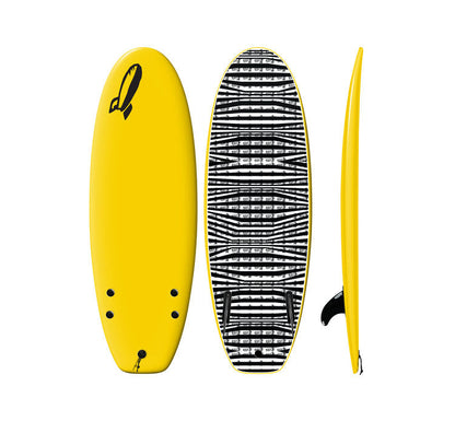 Rock-It Surf 4'10" CHUB twin fin shortboard