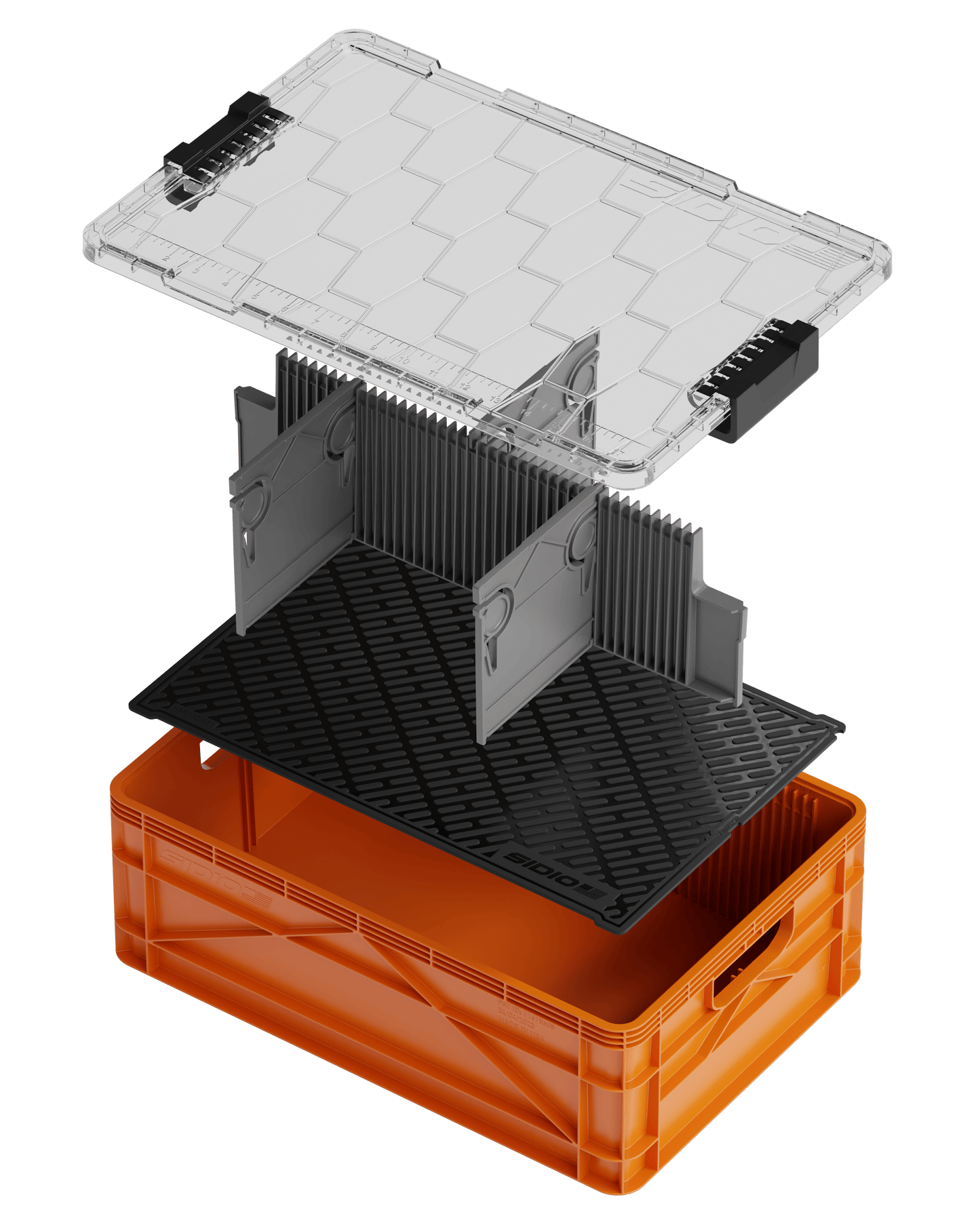 SidioCrate Heavy Duty Rubber Mat-Half Size