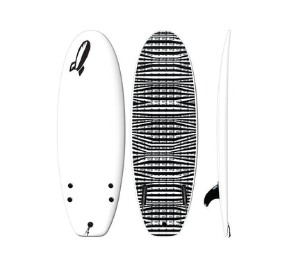 Rock-It Surf 4'10" CHUB twin fin shortboard