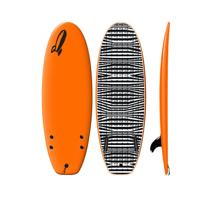 Rock-It Surf 4'10" CHUB twin fin shortboard