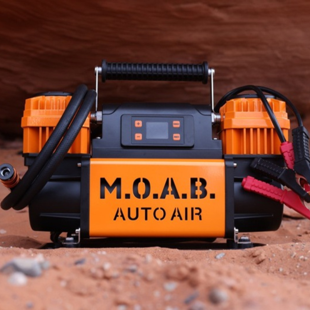 EZ Flate M.O.A.B. Auto Air - 10.6 CFM Portable Dual Air Compressor