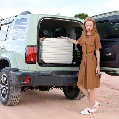 Miami Carry On Collins 3 Piece Expandable Retro Luggage Set