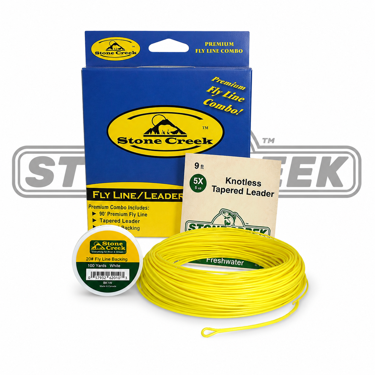 Stone Creek Fly Line Combo - Line - Leader - Backing