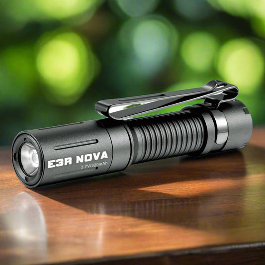 Powertac E3R Nova- 820 Lumen Rechargeable Flashlight
