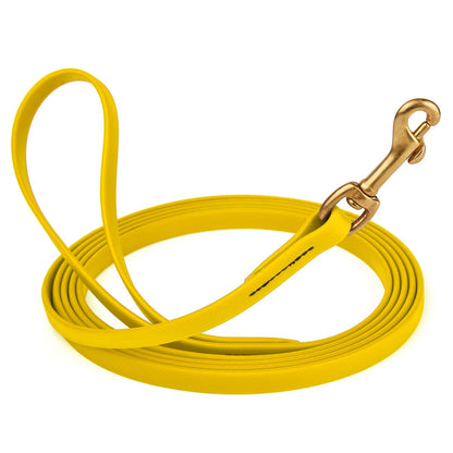 Dogline Viper Biothane Long Line 15 ft Lead with Brass Hardware