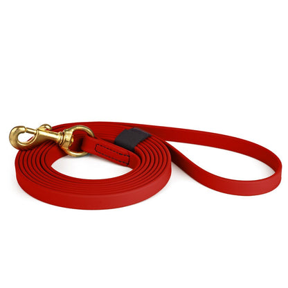 Dogline Viper Biothane Long Line 15 ft Lead with Brass Hardware
