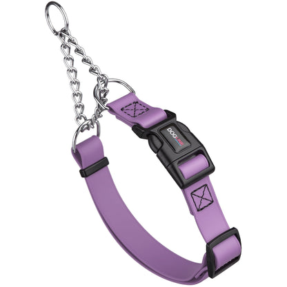 Dogline Biothane Adjustable Martingale Collar with Quick Release Buckle