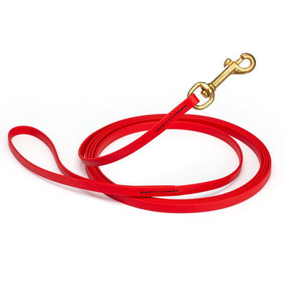 Dogline Viper Biothane Long Line 15 ft Lead with Brass Hardware