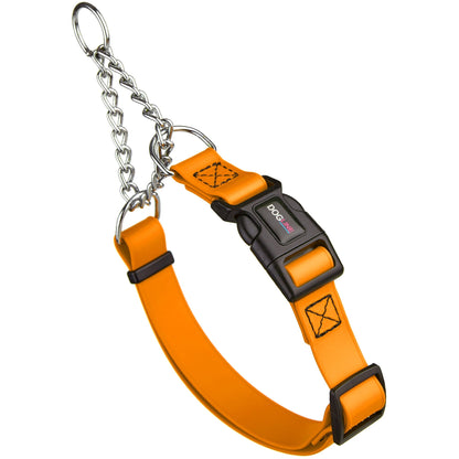Dogline Biothane Adjustable Martingale Collar with Quick Release Buckle
