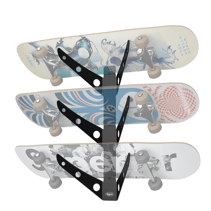 Koova - Skateboard Rack for 1, 2 or 3 Skate Decks