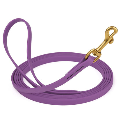 Dogline Viper Biothane Long Line 15 ft Lead with Brass Hardware