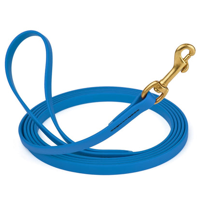 Dogline Viper Biothane Long Line 20 ft Lead with Brass Hardware