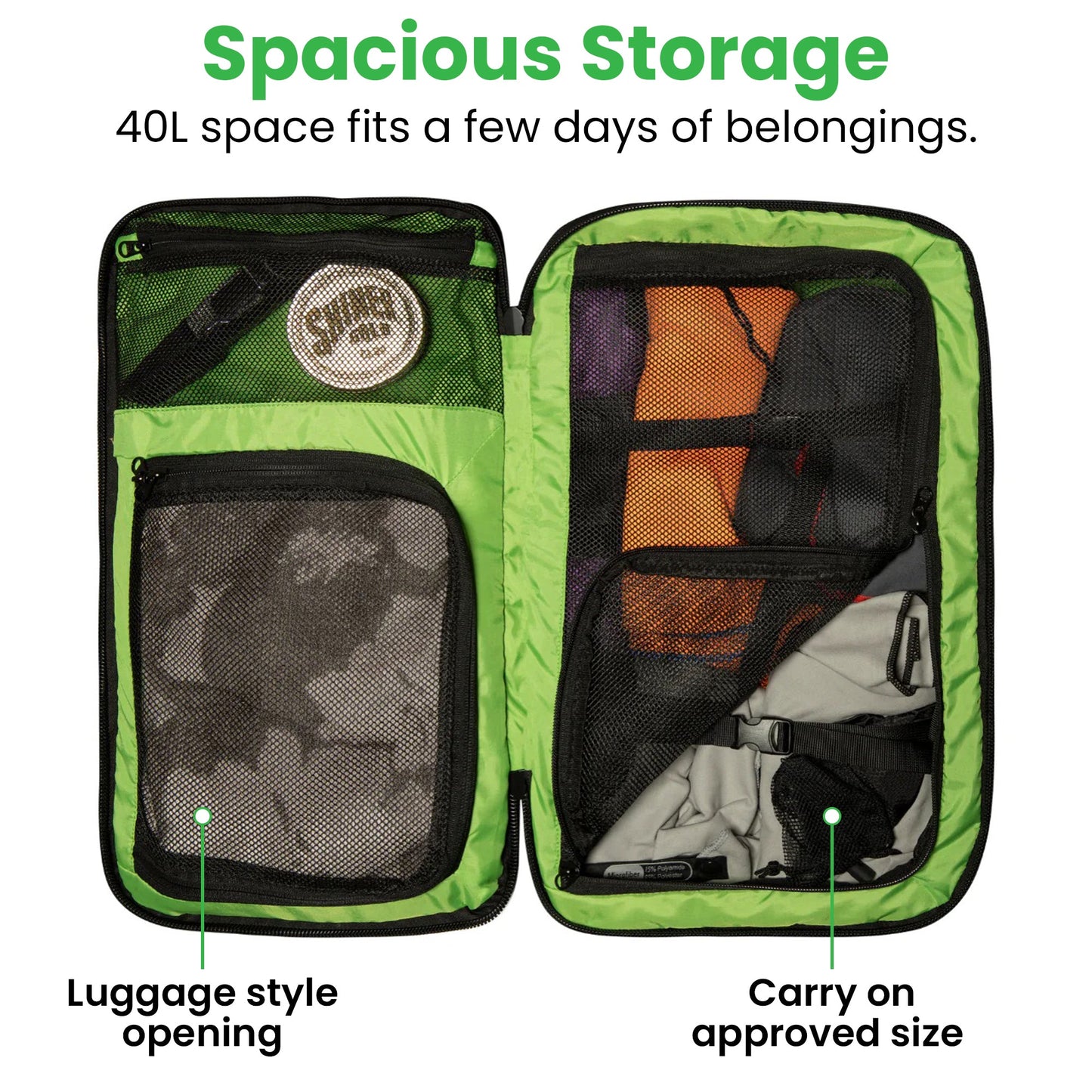 COR Surf The Island Hopper Travel Backpack 40L