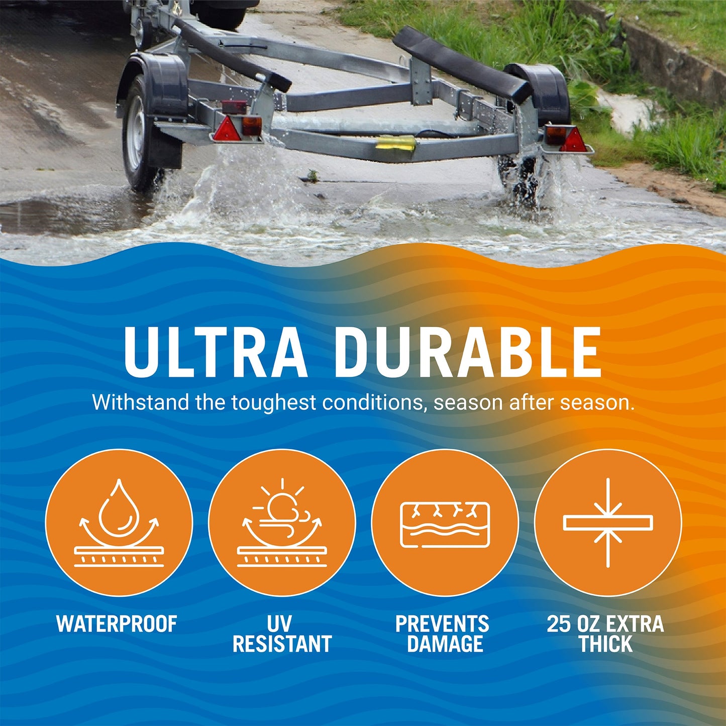 Better Boat - Boat Trailer Bunk Carpet for Bumpers