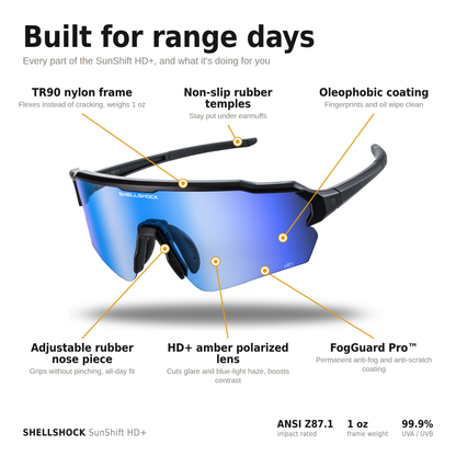 SunShift HD+ Sunglasses: Polarized HD Z87