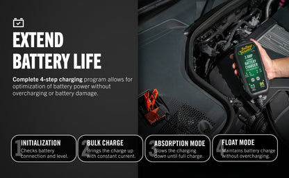 Battery Tender® 3 AMP Power Tender® 12V / 6V Switchable Battery Charger