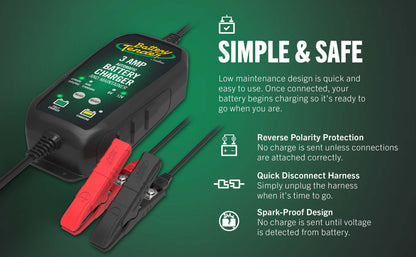 Battery Tender® 3 AMP Power Tender® 12V / 6V Switchable Battery Charger