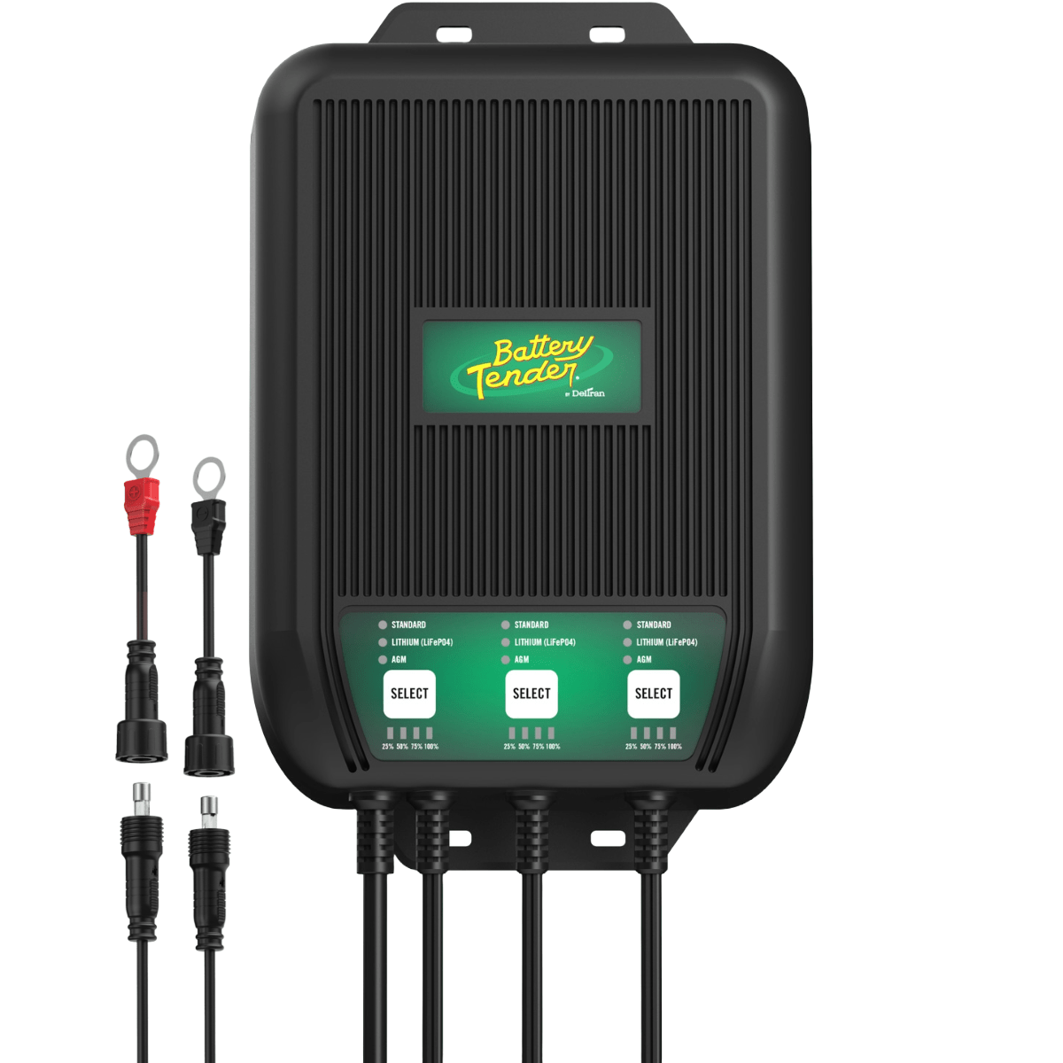 Battery Tender® WaveCharge Pro 3-Bank 12V,  30 AMP Battery Charger