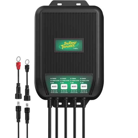 Battery Tender® WaveCharge Pro 4-Bank 12V,  40 AMP Battery Charger