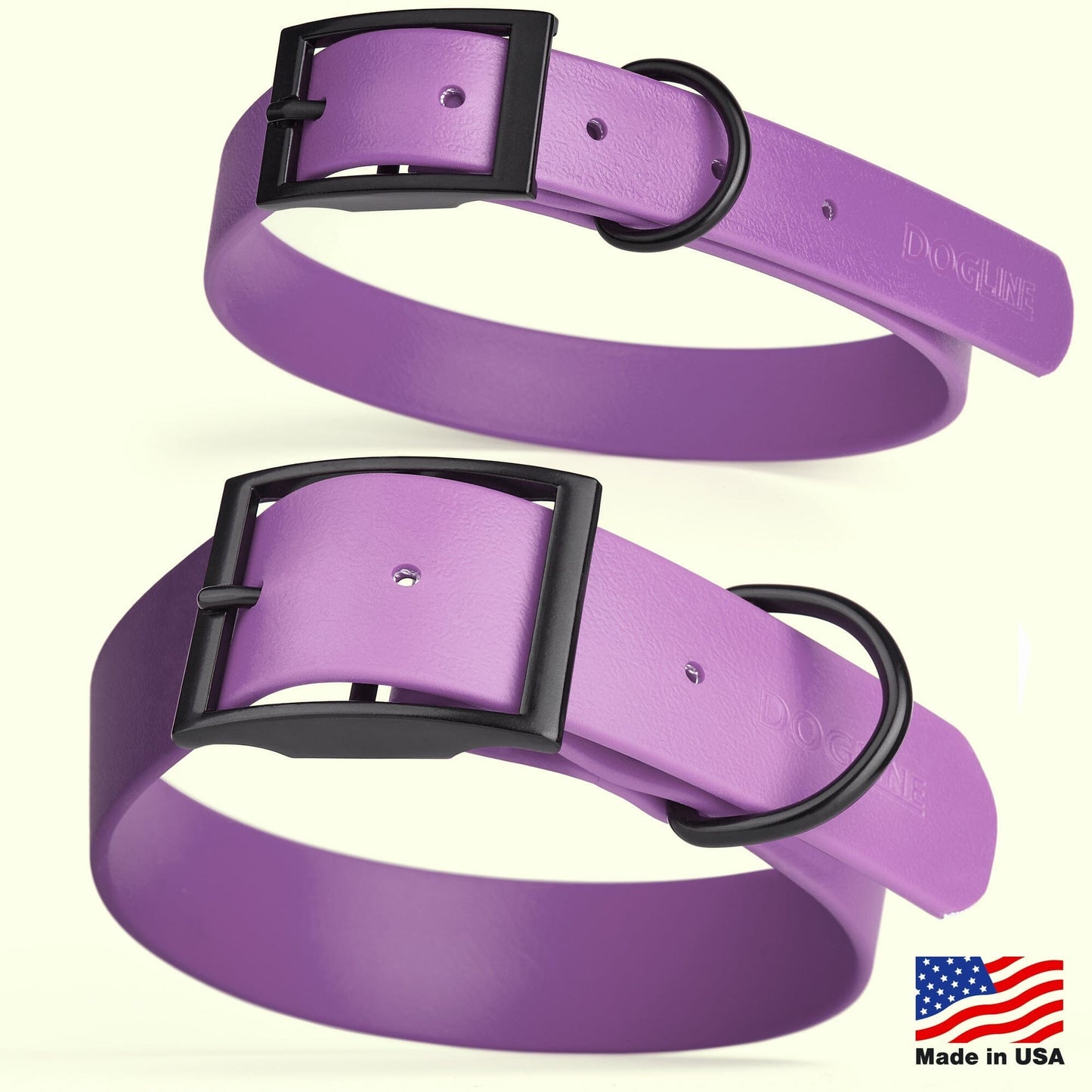 Dogline Biothane Waterproof Collar - X-Small (9 to 12 inches)