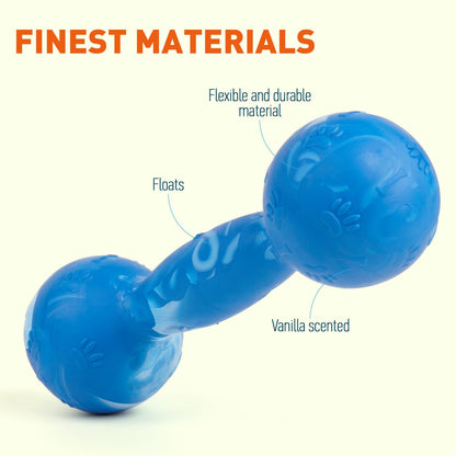 Dogline Rubber Dumbbell Toy