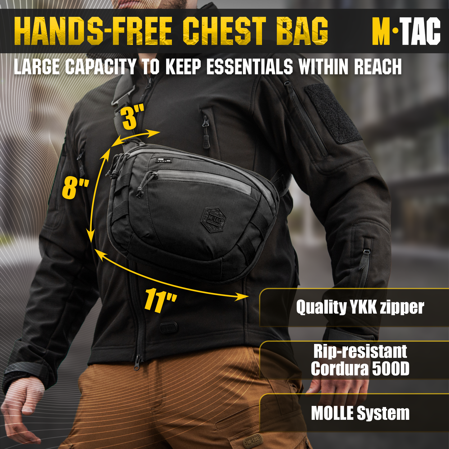 M-Tac Elite Sphaera Large Bag GenII