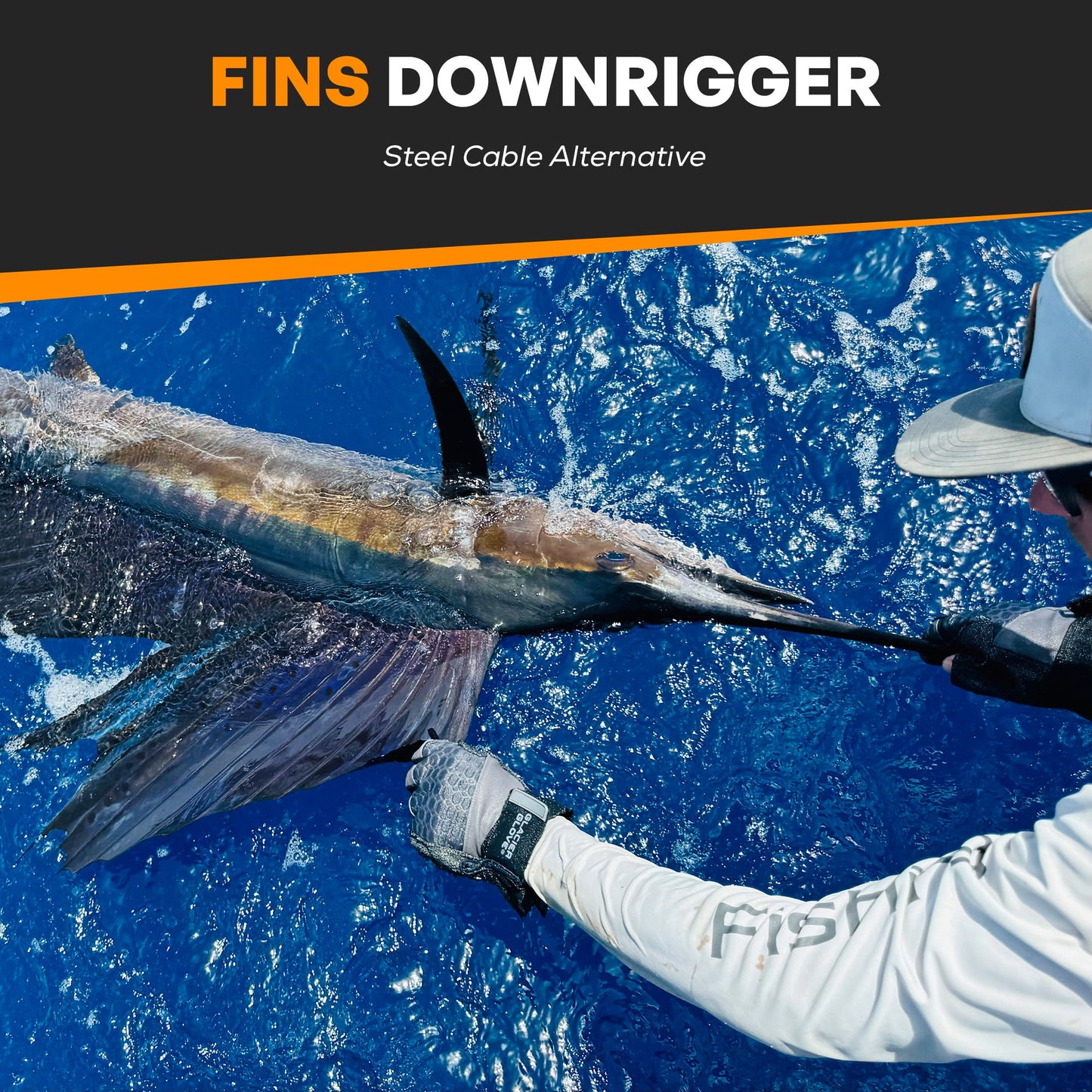 FINS Fishing Downrigger Braid