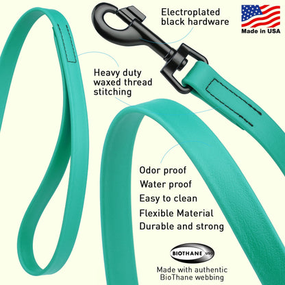 Dogline Biothane Waterproof Leash 2 ft