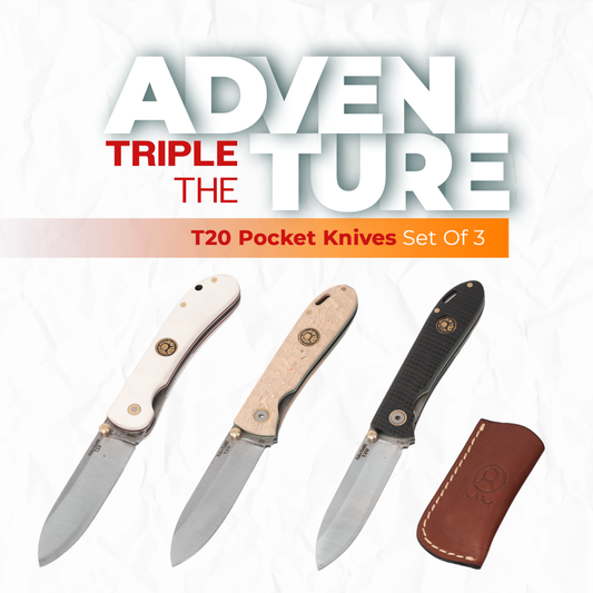 Kam Knife - T20 - Set of 3 - Pocket Knives