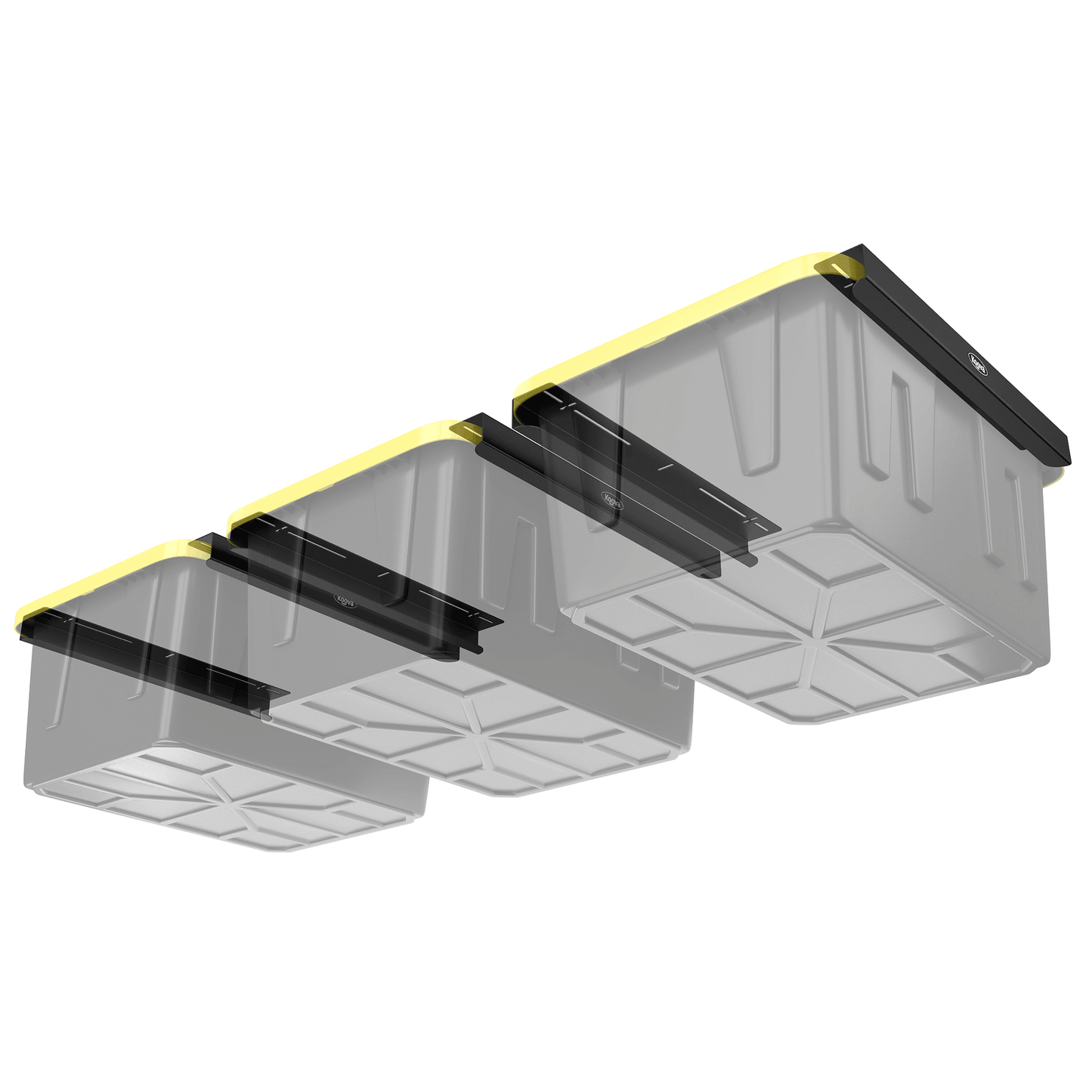 Koova - Overhead Storage Bin Rail System