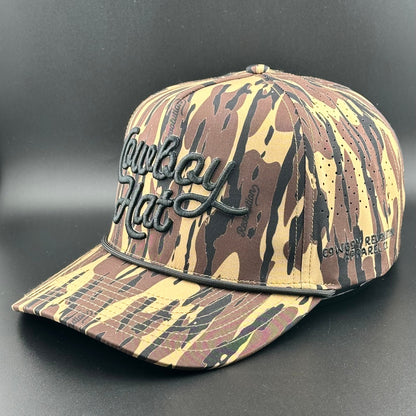 Cowboy Revolution Atakapa Camo - Swampland Script “Cowboy Hat”