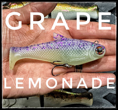 Bull Shad 4" Fast Sink Burritos