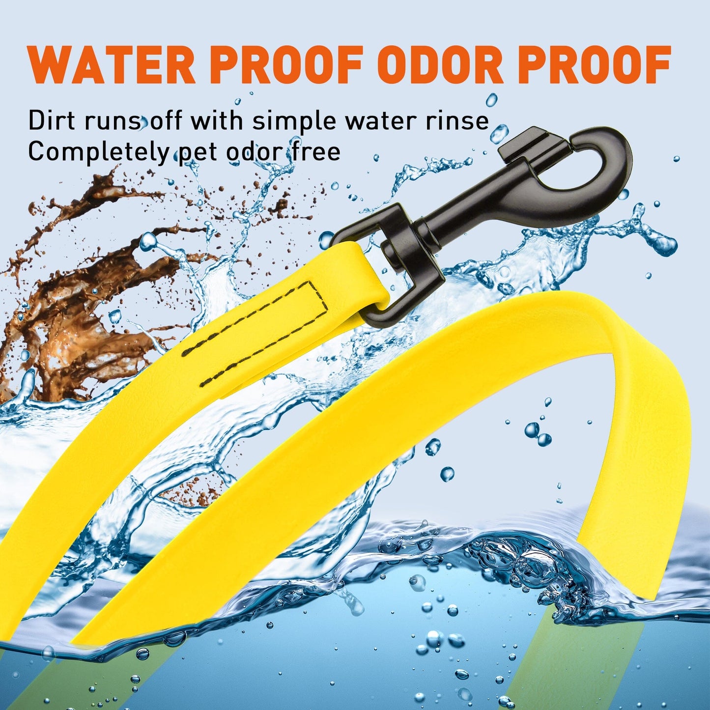 Dogline Biothane Waterproof Leash 4 ft