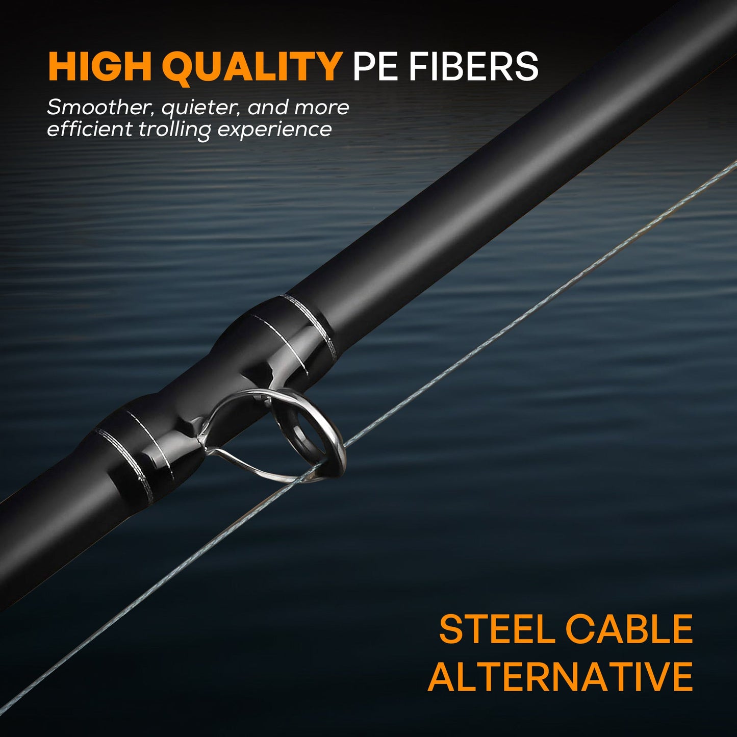 FINS Fishing Downrigger Braid