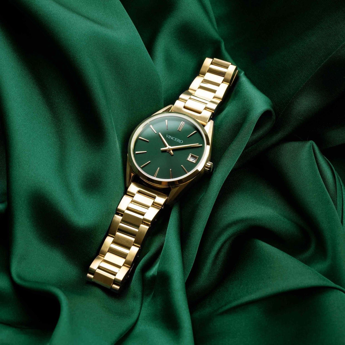 Vincero The Harper - Gold + Green